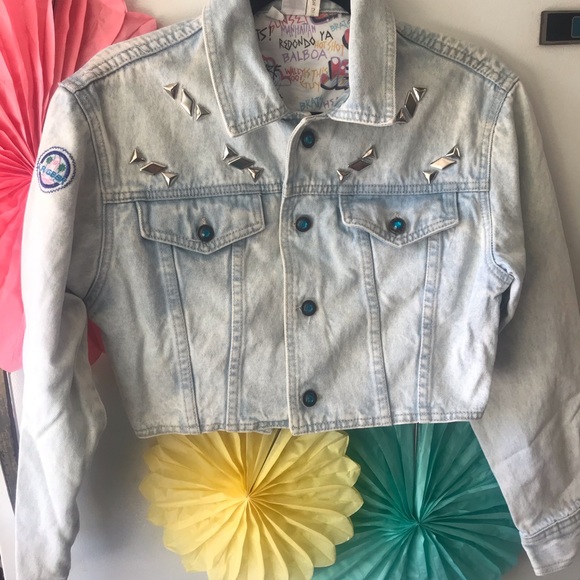 **Rare**Vintage 80’s L.A. Gear denim jacket! 💜 Offers welcomed! - Picture 4 of 10